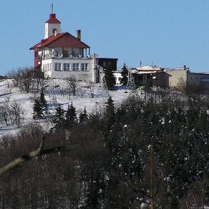 Komáří Vížka, Pohled z Liščího vrchu