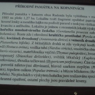 informační panel