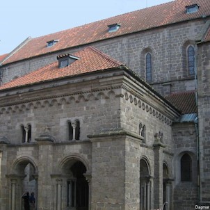 Třebíč Bazilika vchod