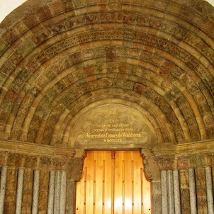 Třebíč Bazilika portál