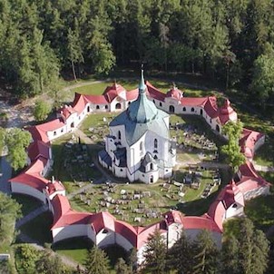 Poutní kostel sv. Jana Nepomuckého na Zelené hoře - památka UNESCO