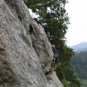 Horolezecké terény na Čertových skalách