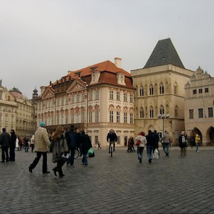 Pohled ze Staroměstského náměstí