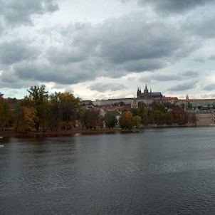 Hradčany na podzim