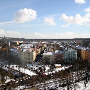 Nuselský most od Vyšehradu