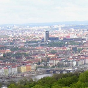 Nuselský most z Petřína