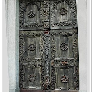 detail dveří