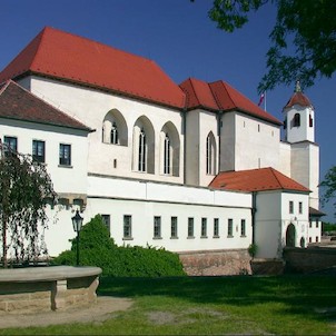 Špilberk, pohledn na východní stranu hradu