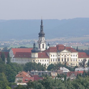 Pohled na klášter Hradisko