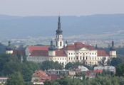 Pohled na klášter Hradisko