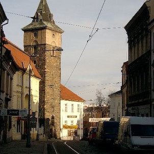 Vodárenská věž v Pražské ulici v Plzni