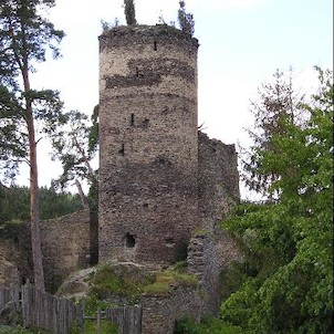 Gutštejn - zřícenina hradu