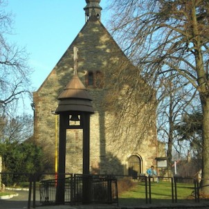 kostelík sv.Jiljí s dřevěnou zvoničkou