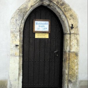 Vchod do Betlémské kaple