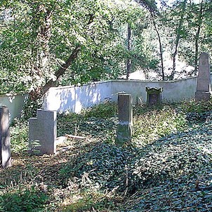 pohled na hřbitov