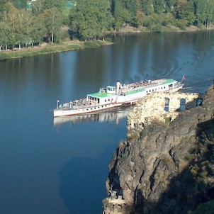 parník Vyšehrad pod Vyšehradem