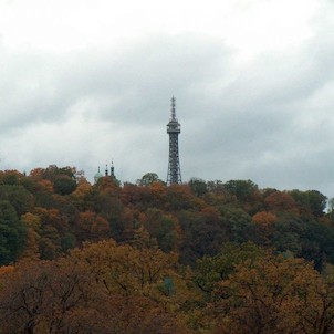 Petřín na podzim