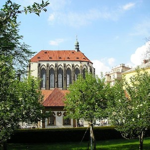 Pohled z Františkánské zahrady