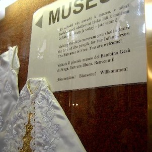 Muzeum oblečků Pražského Jezulátka