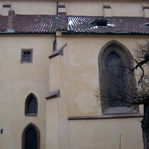 severní dvoulodí kostela sv. Haštala