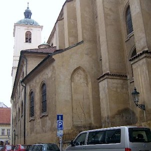 Jižní strana kostela