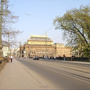 Pohled na Národní divadlo