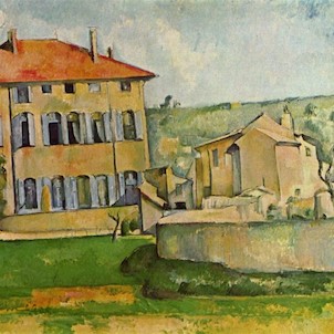 současné umění - Jas de Bouffan, Paul Cézanne