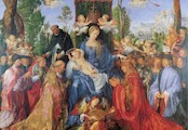 Růžencová slavnost, Albrecht Dürer