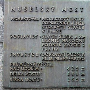 Nuselský most, info