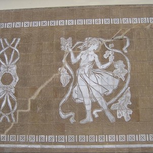 Mozaiková výzdoba - detail