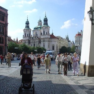 Staroměstské náměstí, chrám sv. Mikuláše