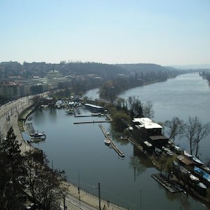 Pohled na Vltavu