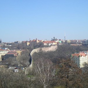 Výhled z hradeb