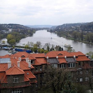 Vltava z Vyšehradu