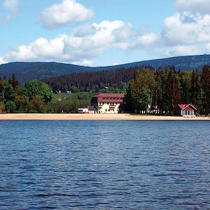 Lipno - pláž Horní Planá