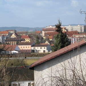 pohled na Protivín z prot.části Libochov