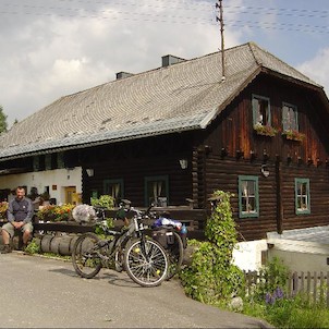 Na Rakouské straně, usedlost s občerstvením Sonnenwald