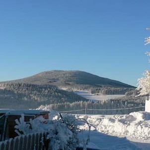 pohled na Boubín