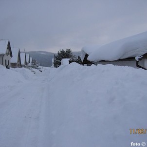 Šumavská ulice ve Volarech