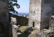 pohled na hlavní věž