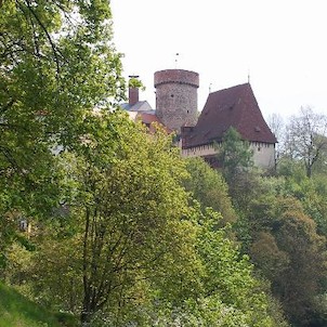 Kotnov, pohled z Holečkových sadů (jaro 2006)