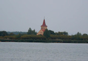 Kostel sv. Linharta na ostrově na Nových Mlýnech