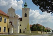 centrum obce Ostrovačice