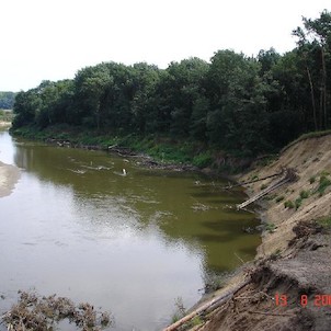 Meandry v létě
