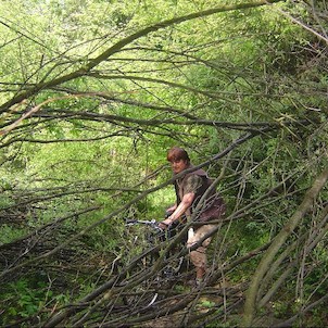 cyklotrasa nad Megovkou jaro 2006