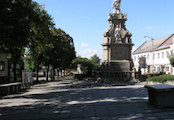 Socha Sv.Floriána - náměstí