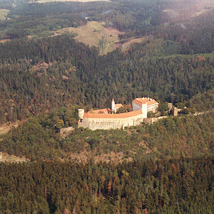 Hrad Bítov - na konci léta