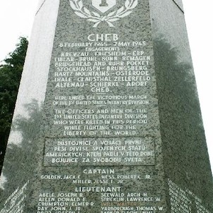 Detail památníku