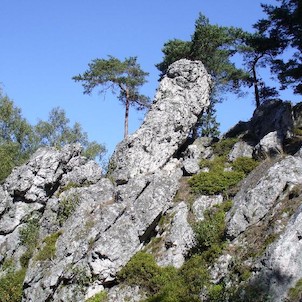 Geothova Skalka, Detail vrcholu (ale nejsem si jistej). 10.9.2006