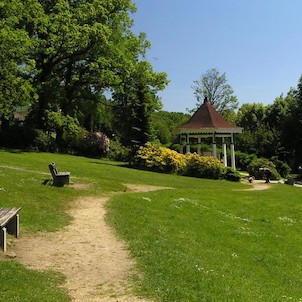 lázeňský park